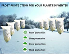 Pack Plant Overwintering Cover, Plant Overwintering Cover, Plant Protection, 100 x 80cm Overwintering Cover, Plant Protection Cover Reusable Overwintering