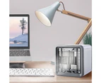 Mini Fan Portable Rechargeable Air Cooler Fan Air Conditioner Cooling Fan Humidifier Desk USB Fan