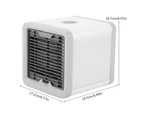 Mini Fan Portable Rechargeable Air Cooler Fan Air Conditioner Cooling Fan Humidifier Desk USB Fan