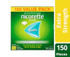 Nicorette Nicotine Gum Classic Regular Strength 4mg 150pk