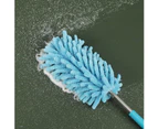 Microfiber Duster for Cleaning, Dusters with Telescoping Extension Pole, Extendable Washable Mini Dusters