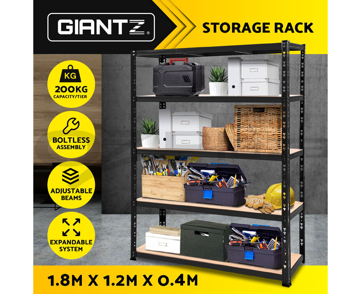 Giantz 18m Garage Shelving Warehouse Rack Pallet Racking Storage Steel Au 4061