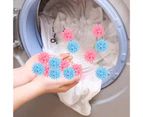 10Pcs Laundry Ball Super Strong Decontamination Anti-wrap Reusable Washing Machine Clothes Softener for Daily Use