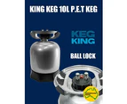 10L King Keg Ball Lock PET Keg