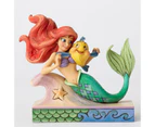 Disney Traditions Ariel with Flounder from The Little Mermaid Jim Shore 4054274