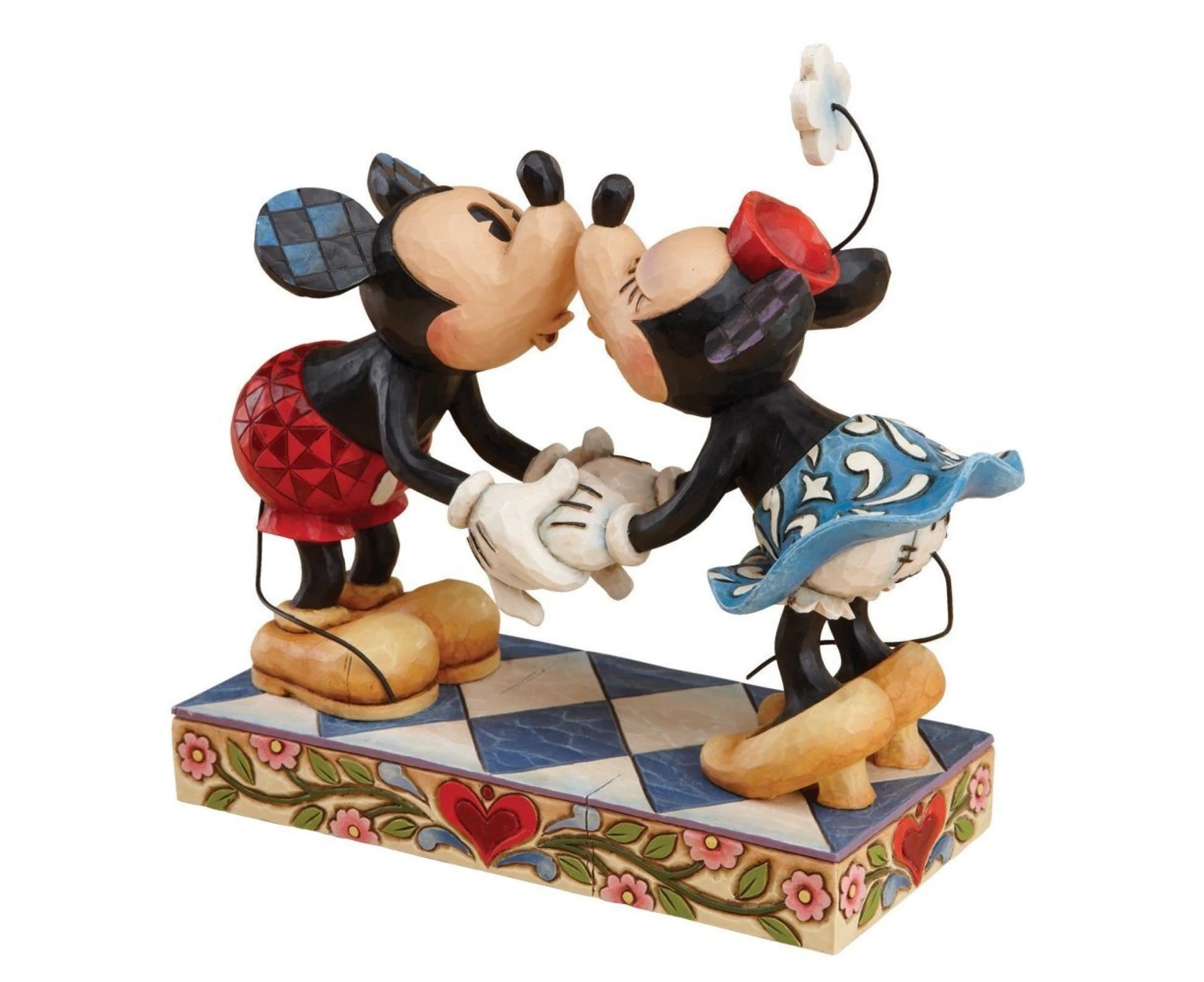 Jim Shore Disney Traditions - Mickey & Minnie Mouse - Smooch for My Sweetie