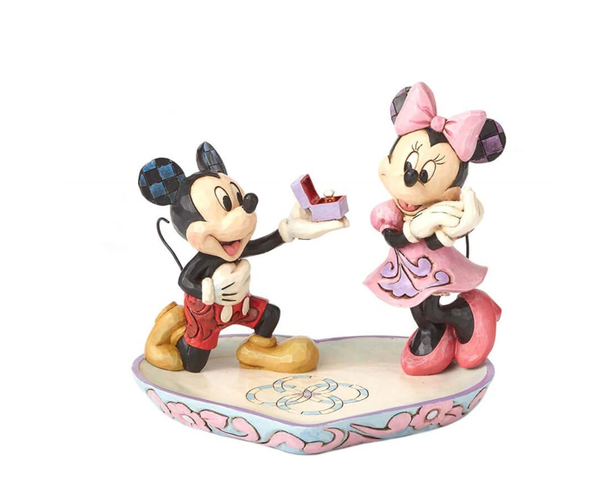 Disney Traditions Figurine 13cm Mickey Proposes to Minnie, Whitehill 4055436