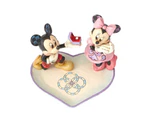 Disney Traditions Mickey Mouse Proposing To Minnie Ring Dish Jim Shore 4055436