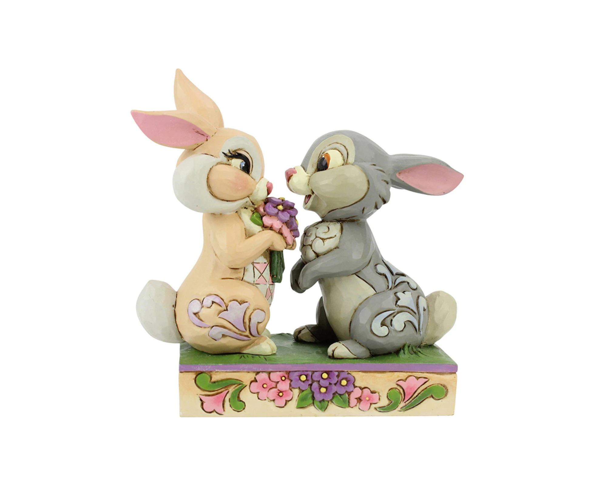 Disney Traditions Figurine 10cm Thumper & Blossom, Whitehill 6005963