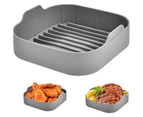 Reusable Air Fryer Accessories Basket Silicone Pot Baking Tray Mat Oven Nonstick