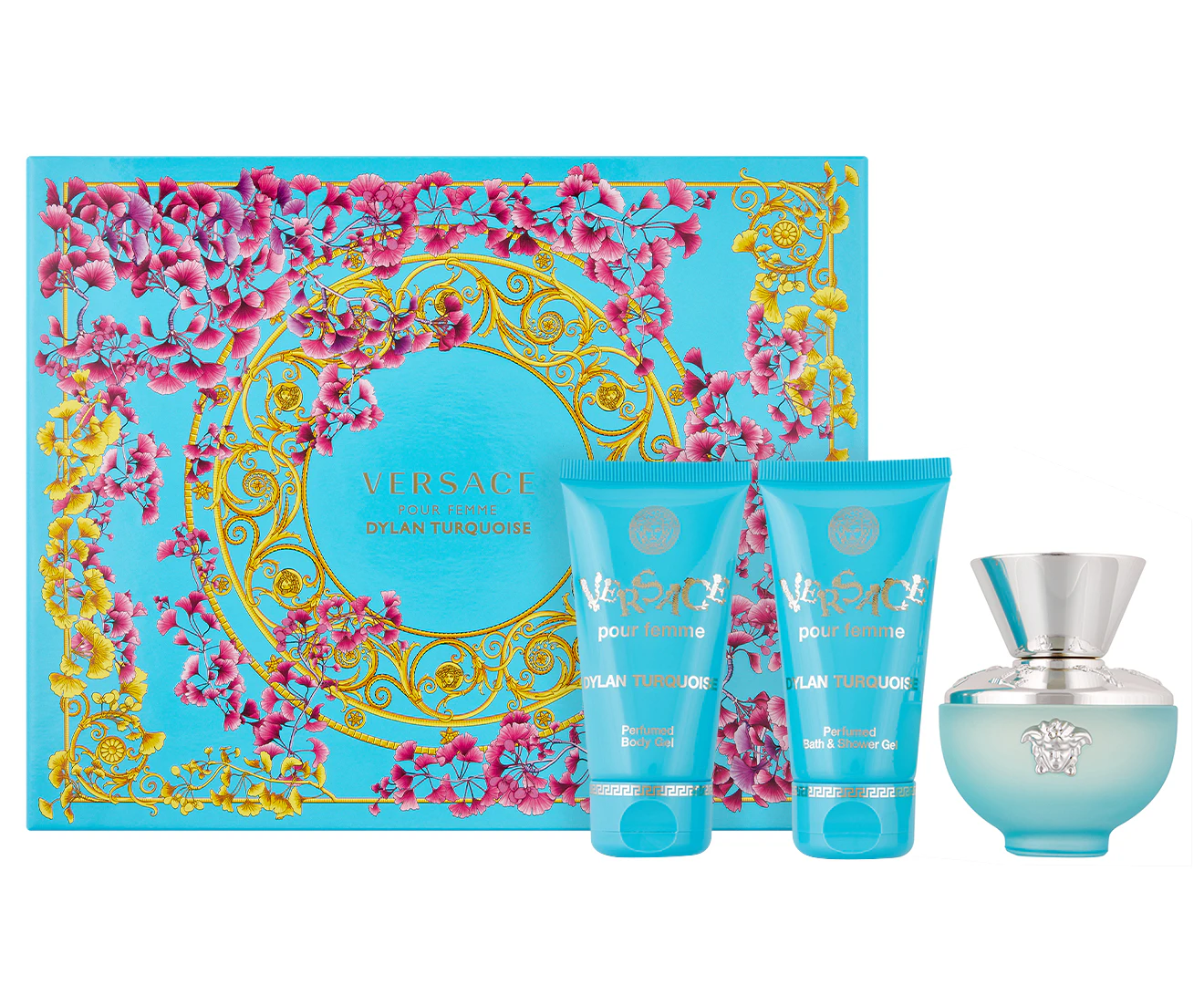 Versace Dylan Turquoise For Women 3-Piece Perfume Gift Set