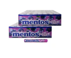 2x14pc Mentos Inner Roll 29g Grape Flavour Fresh Treat/Sweet/Snack Confectionery