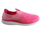 Actvitta Ella Womens Comfort Cushioned Active Shoes Made In Brazil - Pink