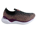 Actvitta Leah Womens Comfortable Cushioned Active Shoes Made In Brazil - Black Multi