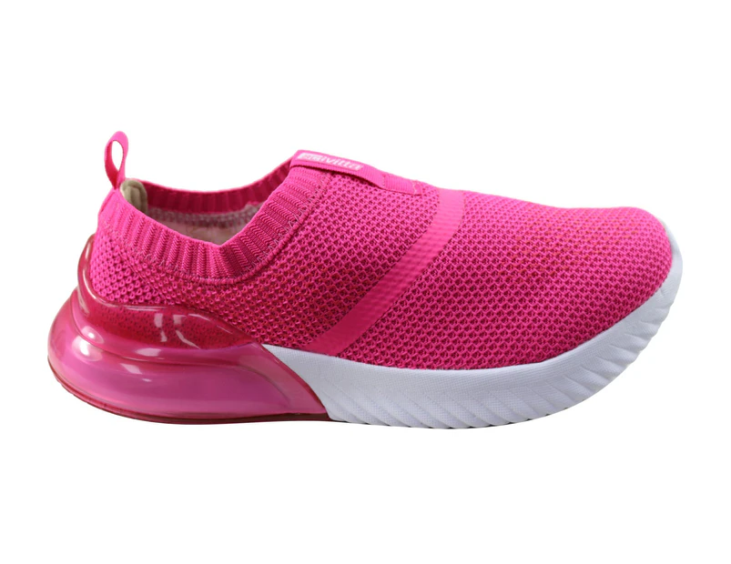 Actvitta Tempo Womens Cushioned Slip On Active Shoes Made In Brazil - Neon Pink