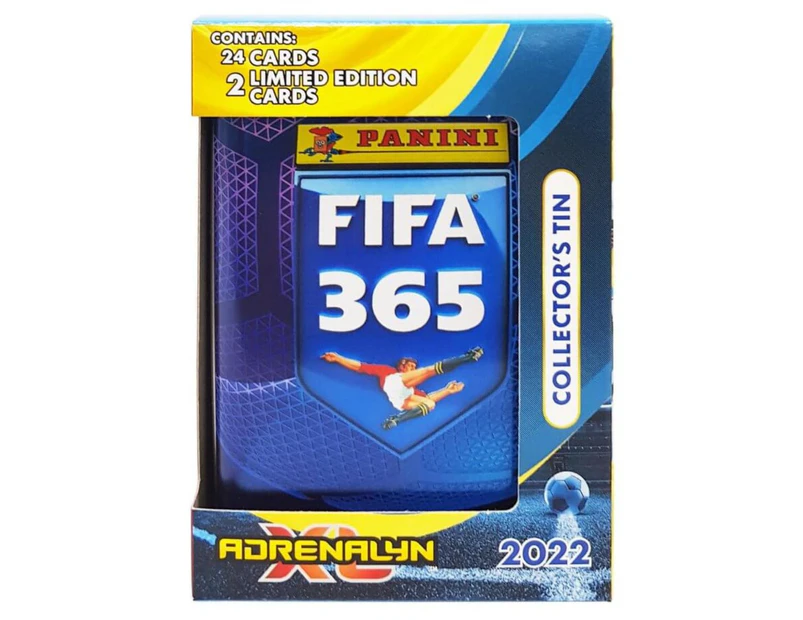 PANINI Adrenalyn FIFA 365 2022 Soccer Pocket Collector's Tin