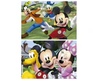 Puzzle Mickey and Friends Disney wood 2x50pzs - Catch
