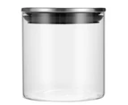 24 x GLASS JARS WITH S/STEEL LIDS 610mL | Kitchen Food Storage Canisters Pantry Food Storage Container Kithcen Canisters Glass Snap On L