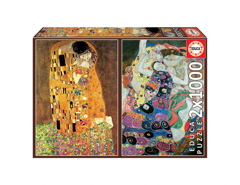 Puzzle Klimt 2x1000pzs - Catch