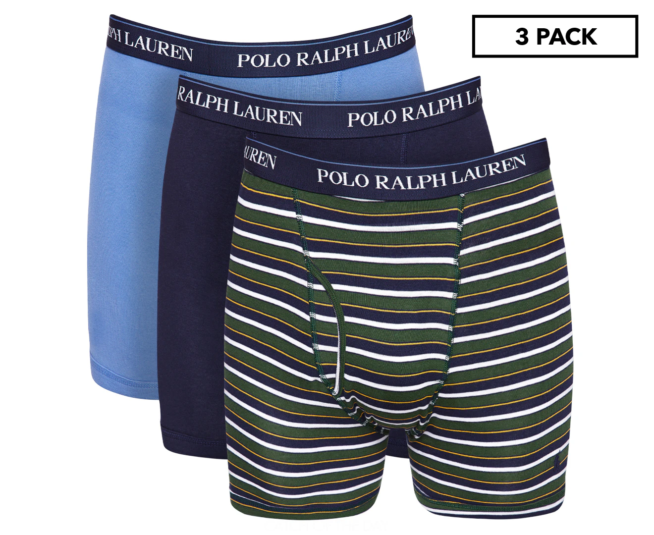 Boxer shorts Ralph Lauren Boxer Briefs 3 Pack Navy