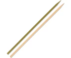 600 x FLAT BBQ BAMBOO SKEWERS 30cm | Barbecue Paddle Skewer Catering Stick Picks