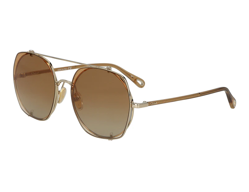 Chloé Women's CH0042S00356 Sunglasses - Gold