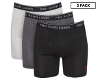 Polo Ralph Lauren Men's Boxer Brief 3-Pack - Grey/Charcoal/Black