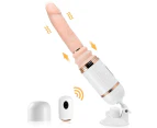 DIBE CYCLONE FIRE Remote Control Sex Machine Realistic Dildo Auto Thrusting & Heating