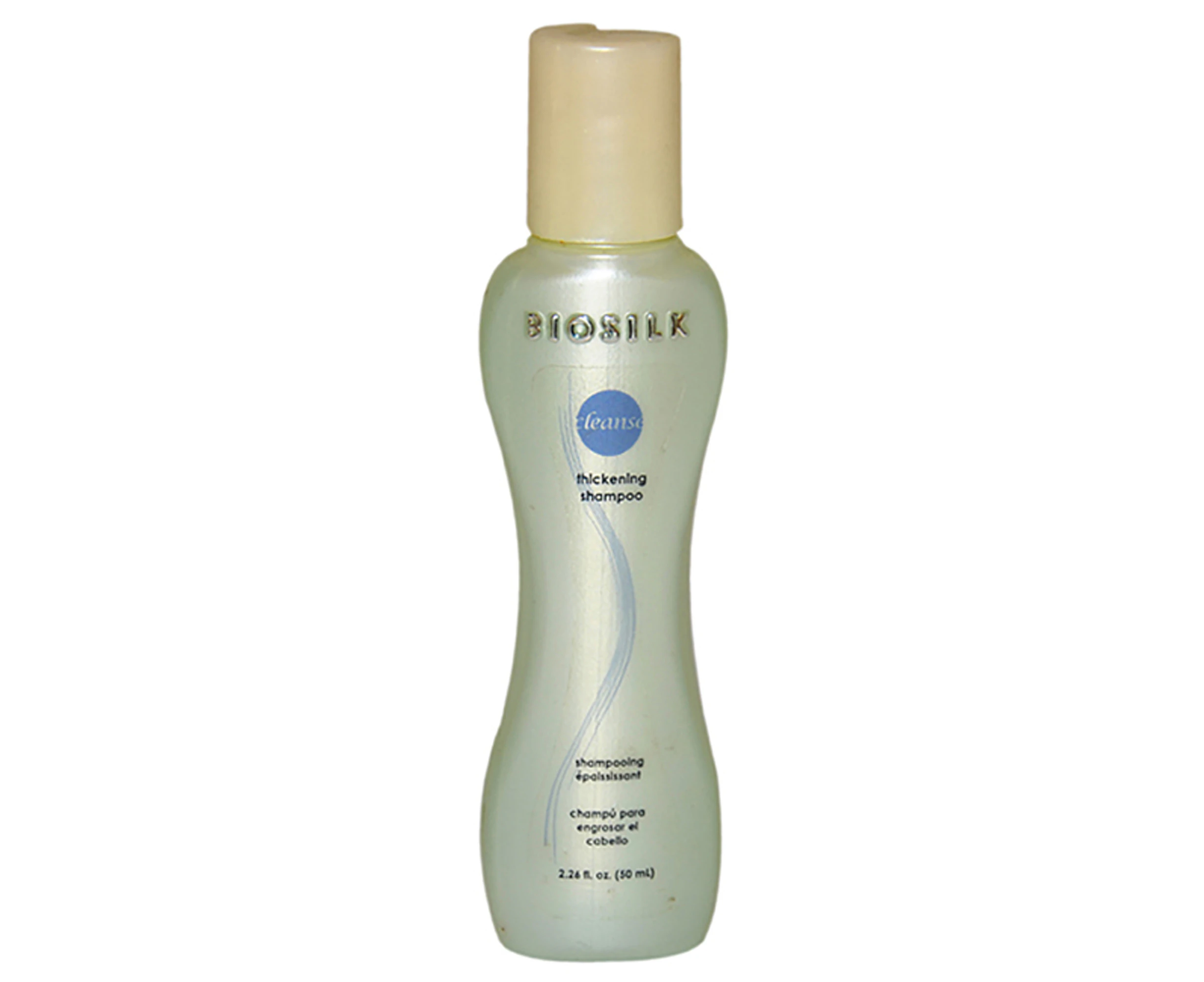 Thickening Shampoo - Travel Size by Biosilk for Unisex - 2.26 oz Shampoo