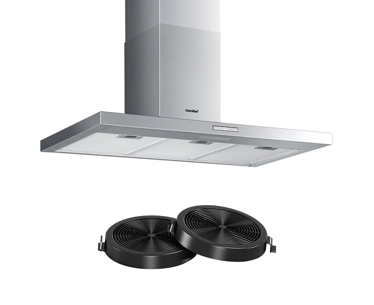 Comfee Rangehood 900mm Stainless Steel Kitchen Canopy With 2 PCS Filter Replacement