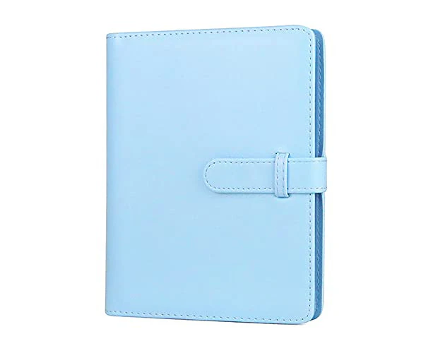 Lifebea 256 Pockets Instax Mini Photo Album Picture Case for Fujifilm Instant 7S 8 9 11 25 40 70 90 liplay - Blue