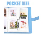 Lifebea 256 Pockets Instax Mini Photo Album Picture Case for Fujifilm Instant 7S 8 9 11 25 40 70 90 liplay - Purple