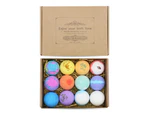 Bath Bombs Gift Set 12 , Handmade Birthday Mothers Day Gifts Idea For Her/Him, Wife, Girlfriend