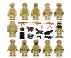 Navy SEALs Flying Tigers Military Themed Minifigures
