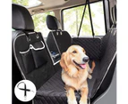 Waterproof Dog Seat Cover, Rear Seat Protector Cover with Viewing Window, Rear Seat Protector Cover for Car and SUV