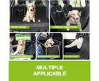 Waterproof Dog Seat Cover, Rear Seat Protector Cover with Viewing Window, Rear Seat Protector Cover for Car and SUV