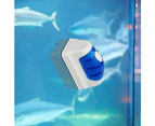 Magnetic Aquarium Fish Tank Scraper Glass Cleaner Scrubber Floating Clean Brush