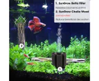 Biochemical Sponge Betta Filter for Aquarium Suitable for Fry & Small Fish