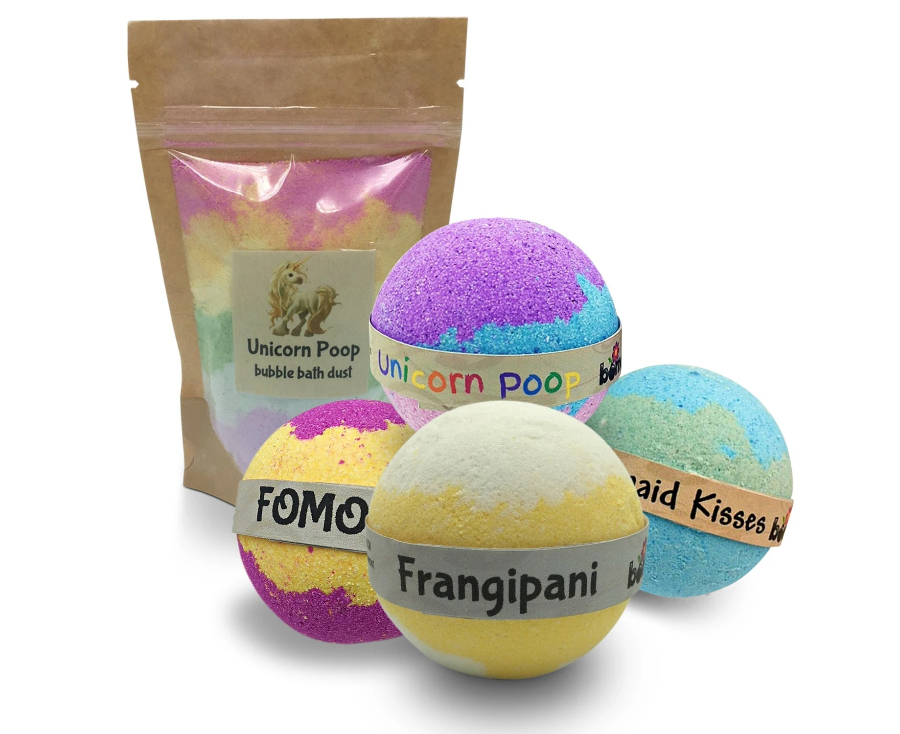 Unicorn Bubble Bath Fun Bath Time Pack the Perfect Colourful Bath Set for the Bath Lover