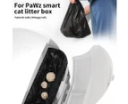 Pawz 10 Rolls Waste Bag Replacement Refill For Pawz Automatic Cat Litter Box