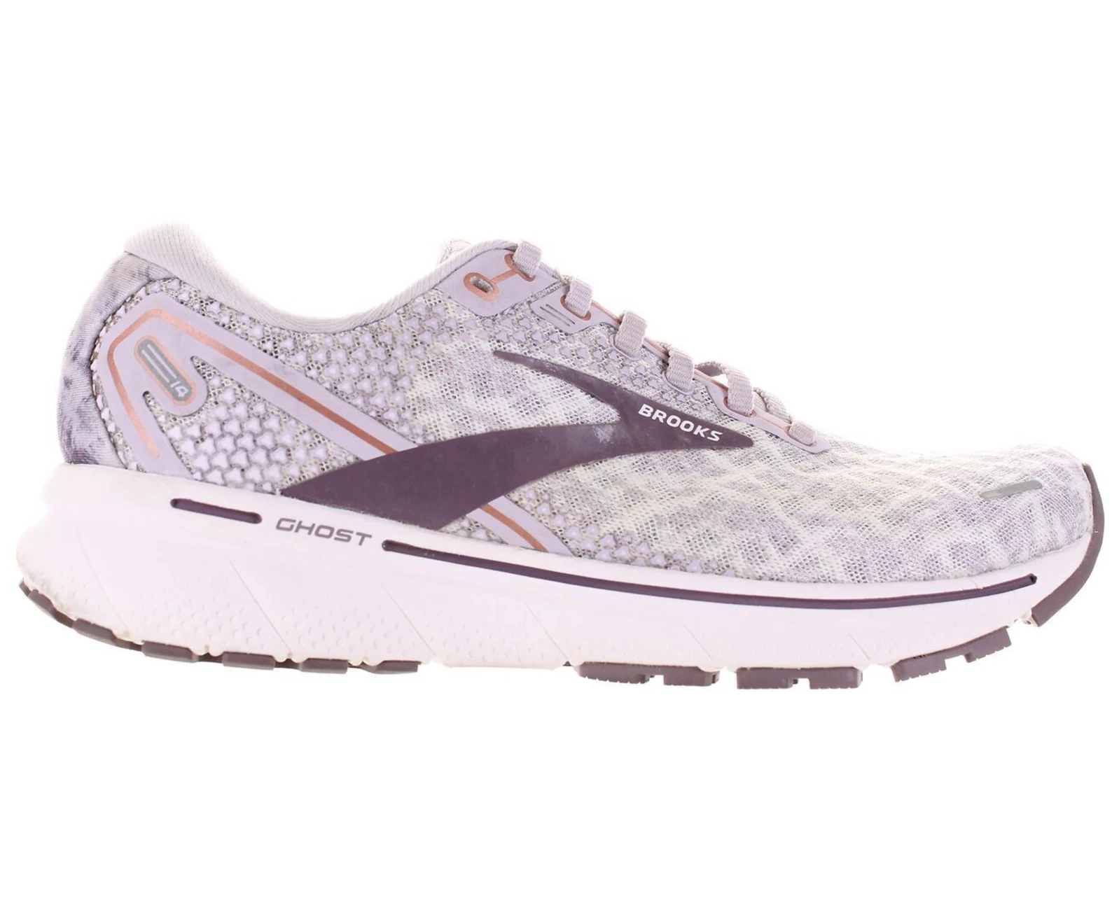 Brooks Womens Ghost 14 Sneakers Shoes Athletic Road Running - Purple