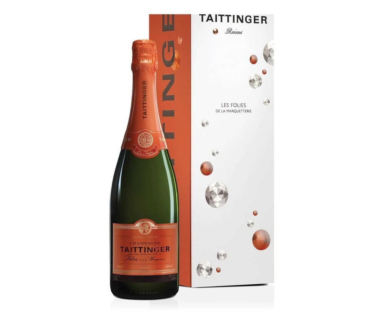 Champagne Taittinger Les Folies de La Marquetterie NV 6Pack 12.5% 750ml Gift Boxed