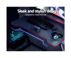 Artiss Gaming Desk Computer Desks Table 2-Tiers Storage Study Home Ofiice 100CM