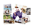 Non-Slip Fingerless Pilates Yoga Gloves With Silicone Dots