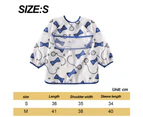 Waterproof bib for children long sleeve waterproof coat for infants - Style4