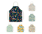 Kitchen Aprons, Cooking Coveralls, Kids Aprons - Flower-4-45x56 cm