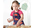 Kitchen Aprons, Cooking Coveralls, Kids Aprons - Flower-6-45x56 cm