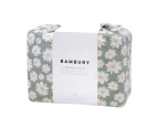 Daisy Flannelette Sheet Set Sage