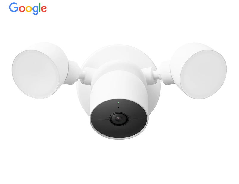 Google GA02411-AU Nest Cam Outdoor Security Camera w/ Floodlight