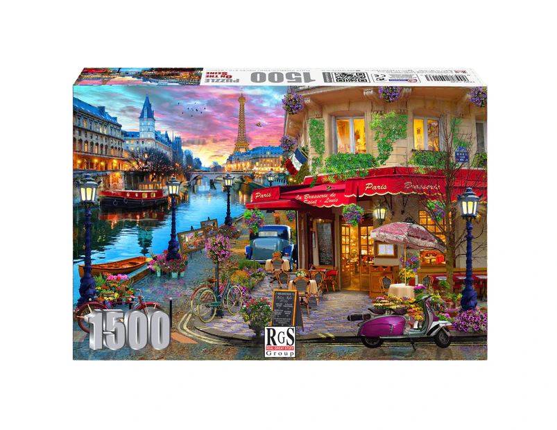 On the Seine 1500pc Jigsaw Puzzle